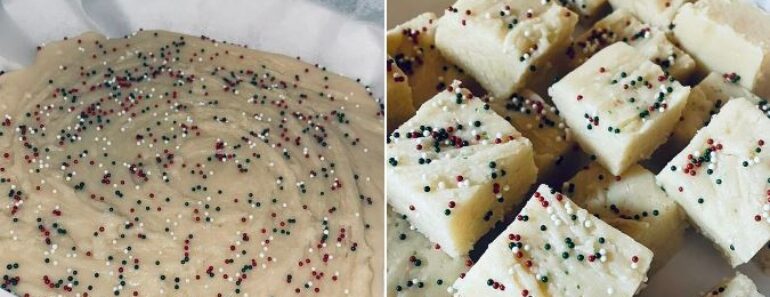 Sugar Cookie Fudge