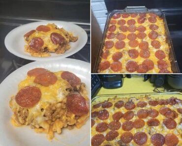 Pepperoni and Cheeseburger Mac Bake Recipe 2023