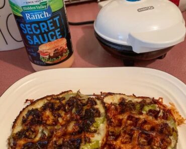 Fried Pickle Chaffles Fried Pickle Chaffles