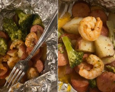 Aluminum foil packets