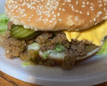 Big Mac sloppy joe 