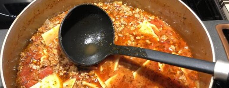 Hearty Homemade Lasagna Soup 2023