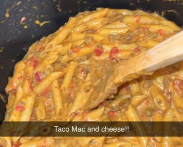 Cheesy Taco Pasta Delight 2023