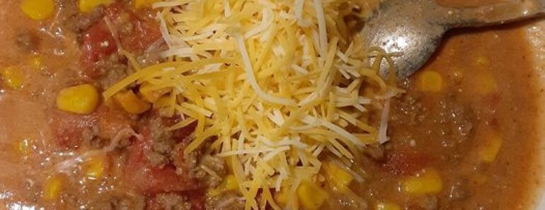 Budget-Friendly Taco Soup with Creamy Twist 2023