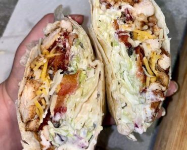 Chicken Bacon Ranch Wrap Chicken Bacon Ranch Wrap