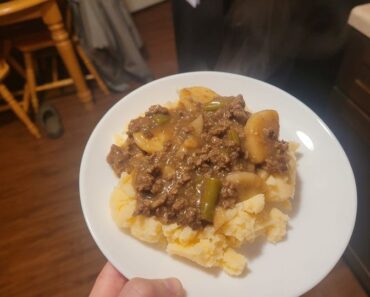 Beef and Veggie Mash