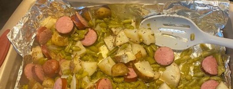 Kielbasa and Potato Bake