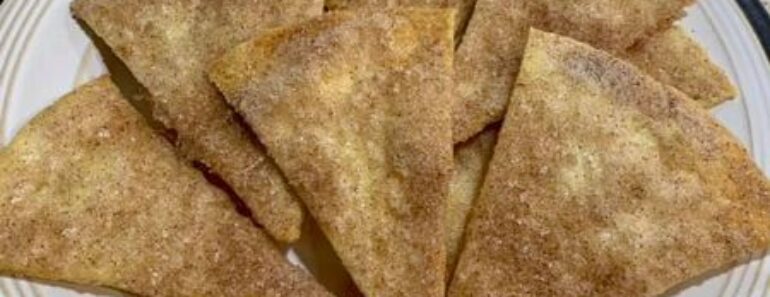 Cinnamon Sugar Tortilla Chips 2023
