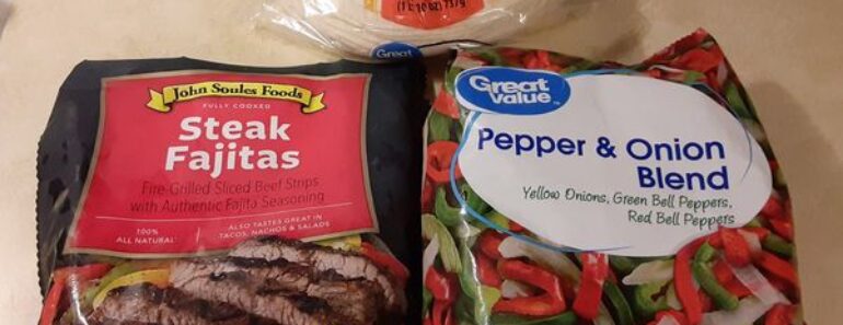 👉 Homemade Steak Fajitas