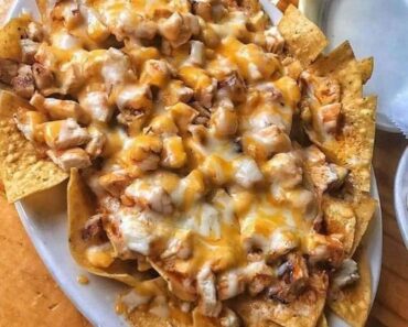 Creamy Chicken Nacho Casserole