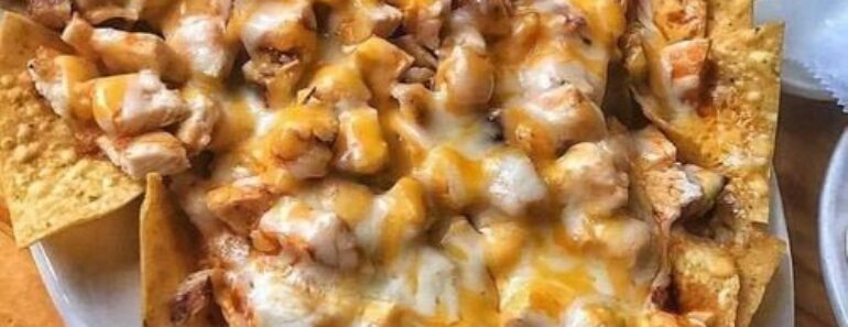 Creamy Chicken Nacho Casserole