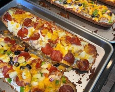 DIY French Bread Pizza