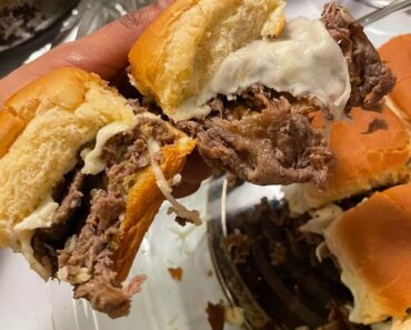 Cheesesteak Sliders with Steak Fries