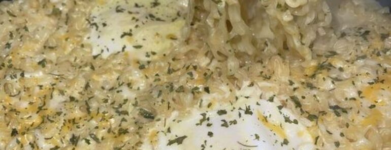 Creamy Cheesy Ramen Delight