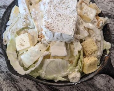 Creamy Cabbage Alfredo Bake Creamy Cabbage Alfredo Bake