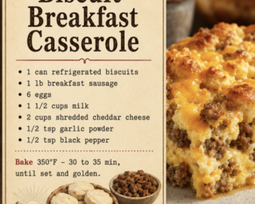 Pancake sausage Casserole