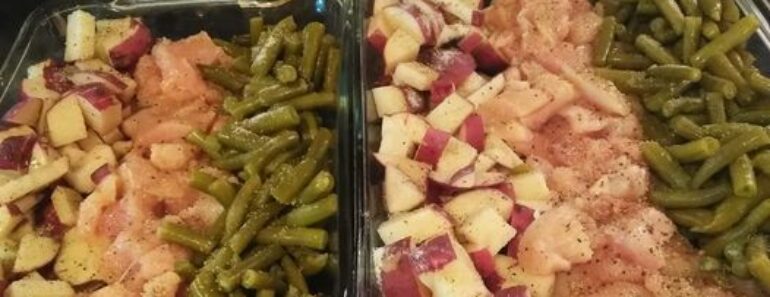 Italian Dressing Chicken and Veggie Bake