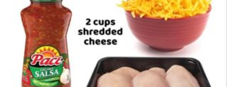 Cheesy Baked Fajita Chicken