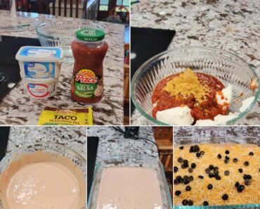 👉 Cheesy Taco Dip
