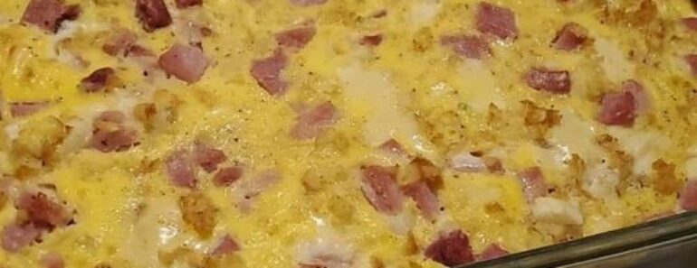 Ham and Cheese Tater Tot