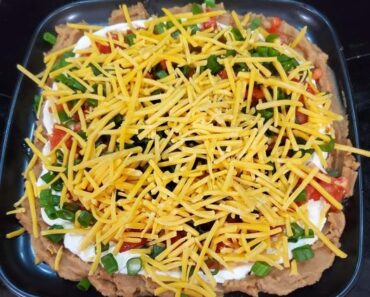 👉Cheesy BeanDip