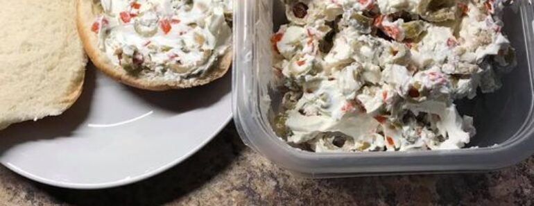 Creamy OliveCheese Spread