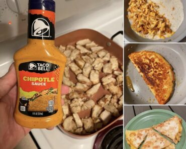 👉 homemade chickenquesadillas