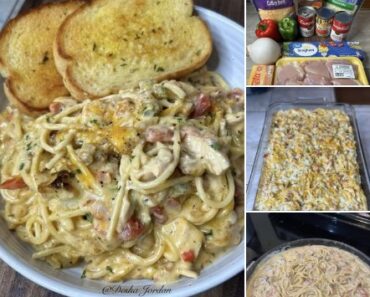 👉SlowCooker Chicken Spaghetti