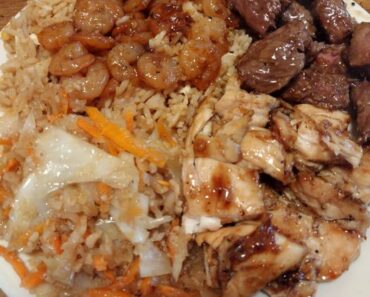 Homemade Hibachi Feast