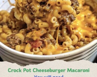 Crock Pot Cheeseburger Macaroni Crock Pot Cheeseburger Macaroni