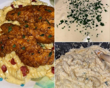 Copycat Applebee’s Honey Pepper Chicken Mac and Cheese