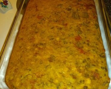 Southwest Cowboy Cornbread Casserole