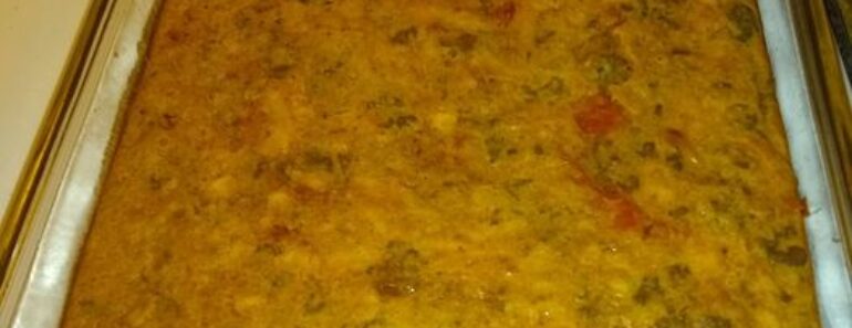 Southwest Cowboy Cornbread Casserole