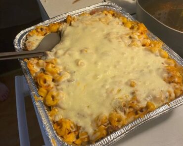 Cheesy Tortellini Casserole