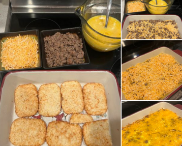 Easy Breakfast Sausage and Hash Brown Casserole