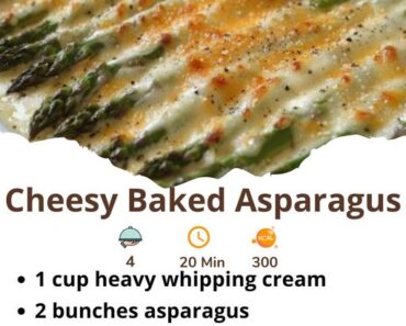 Cheesy Baked Asparagus