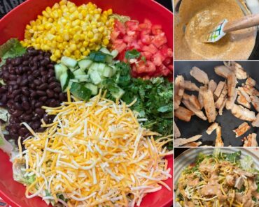 👉Texas Chopped Southwest Salad