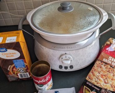 👉Easy CrockpotPotatoSoup