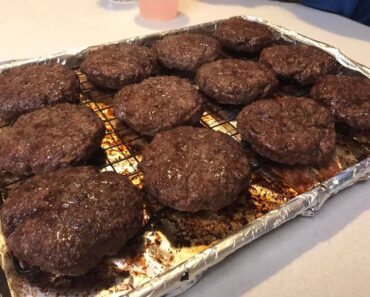 👉Oven-Baked Burgers