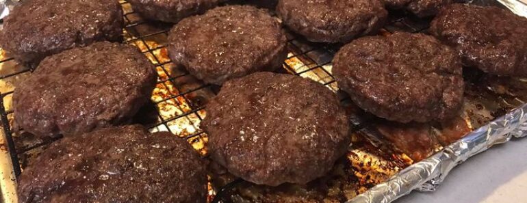 👉Oven-Baked Burgers