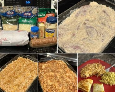 Ritz Cracker Chicken Bake