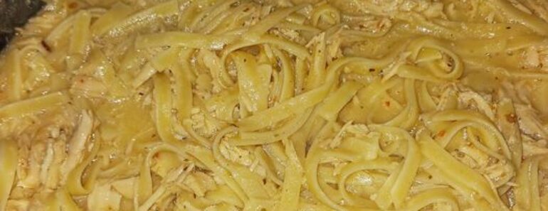 Italian Chicken Fettuccine