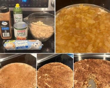 Apple Dessert Pizza