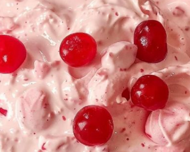 👉Luxurious Pink Cherry JellO