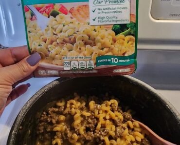 Cheddar Broccoli Hamburger Casserole