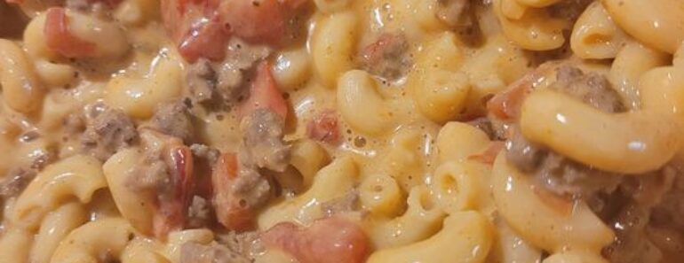 Cheesy Taco Pasta Recipe