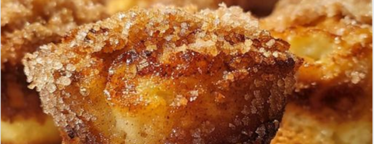 Cinnamon Sugar French Toast Muffins