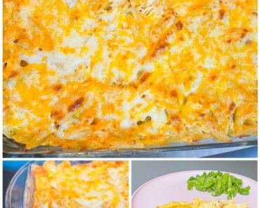 👉Buffalo chicken pasta bake