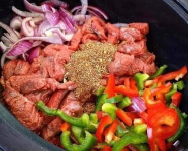 👉Slow Cooker Steak Fajitas 👉Slow Cooker Steak Fajitas