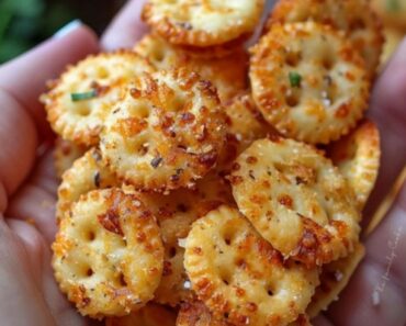 👉Garlic Bread Ritz Bits